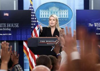 Trump’s own words hurled at Karoline Leavitt as MS NOW balks at blame game