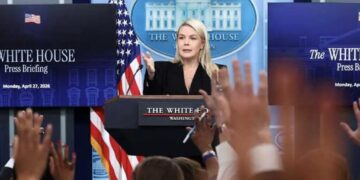 Trump’s own words hurled at Karoline Leavitt as MS NOW balks at blame game