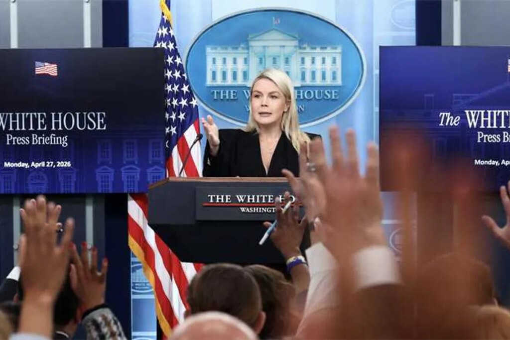 Trump’s own words hurled at Karoline Leavitt as MS NOW balks at blame game