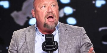 ‘How was it staged?’ Alex Jones floats fresh conspiracy theory on shooting