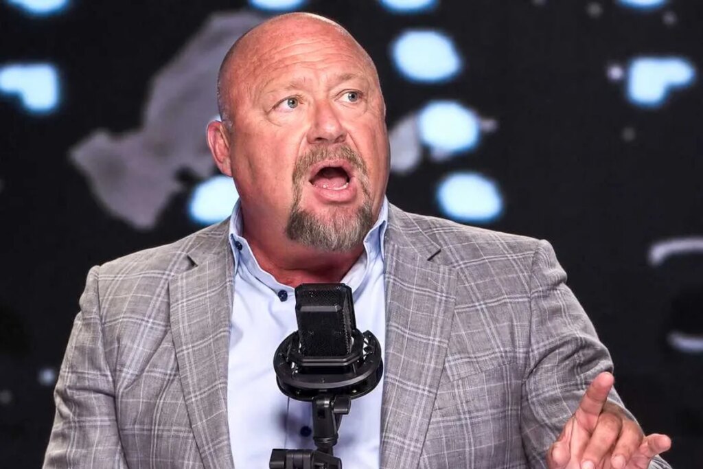 ‘How was it staged?’ Alex Jones floats fresh conspiracy theory on shooting