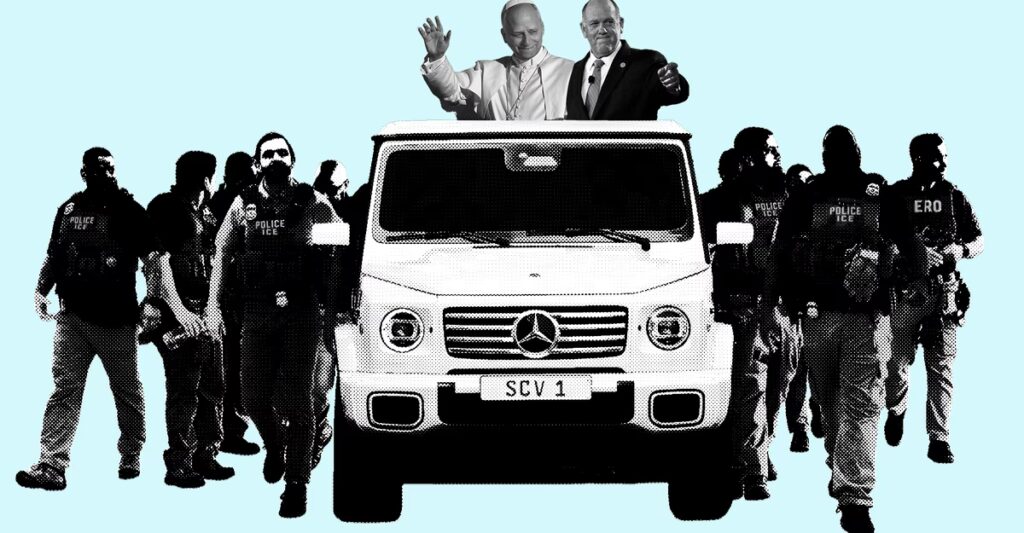 The Pope Goes on an ICE Ride-Along