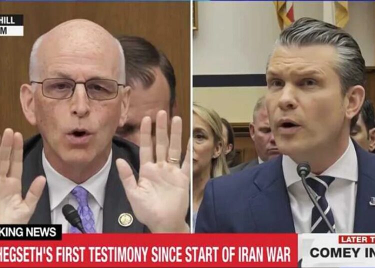 ‘Whoa, whoa, whoa’: Congressman cuts off Pete Hegseth in tense hearing
