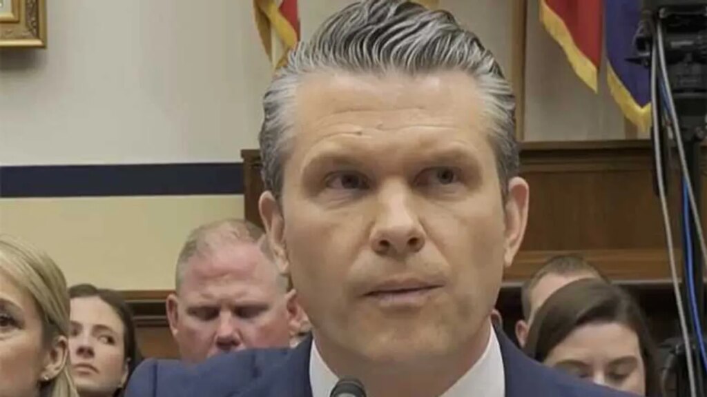 Pete Hegseth denied time to respond to accusations of ‘incompetence’ during House hearing