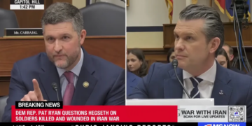 ‘Stop! Stop!’ Hegseth accused of ‘lying’ about Iran war in fiery hearing clash