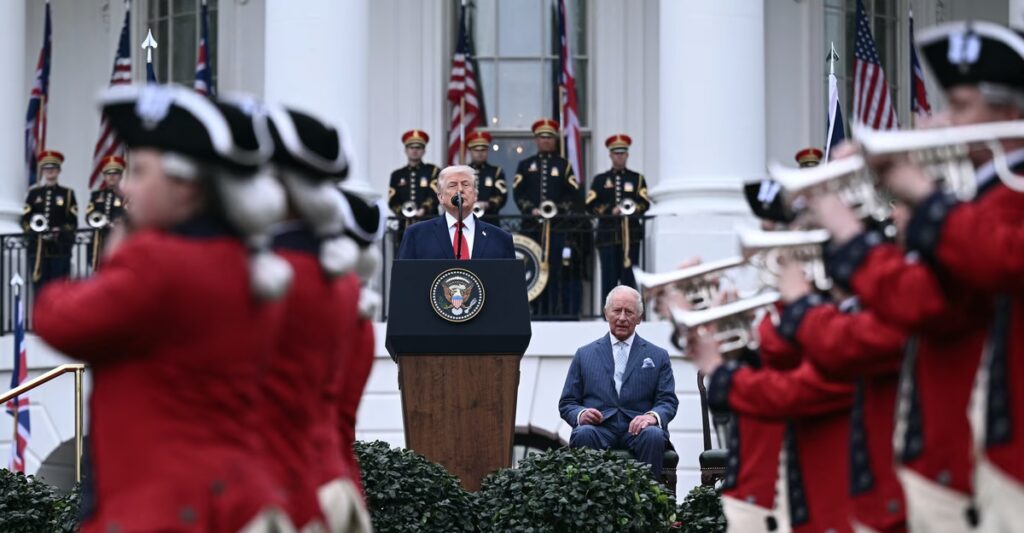 Donald Trump’s Disturbing Welcome for King Charles