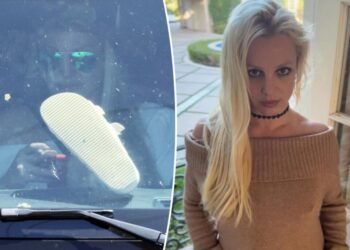 Britney Spears seen for first time since finishing rehab following DUI charge