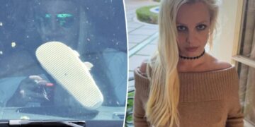 Britney Spears seen for first time since finishing rehab following DUI charge