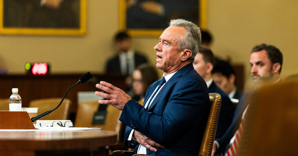 With Vaccines Widely Popular, Kennedy Changes Tone, but Maybe Not His Plans