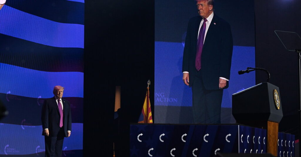 In Phoenix, Trump Eyes Lower Gas Prices and Frets About the Midterms