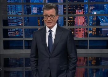 Stephen Colbert Delights in Trump’s ‘Ongoing Papal Feud’