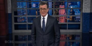 Stephen Colbert Delights in Trump’s ‘Ongoing Papal Feud’