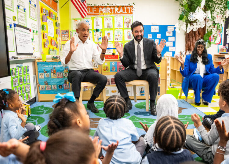 Mamdani Meets With Obama at Bronx Child Care Center