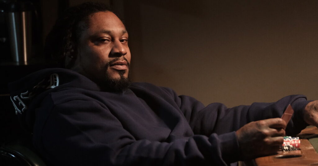 Marshawn Lynch Doesn’t Disappear Into His Roles