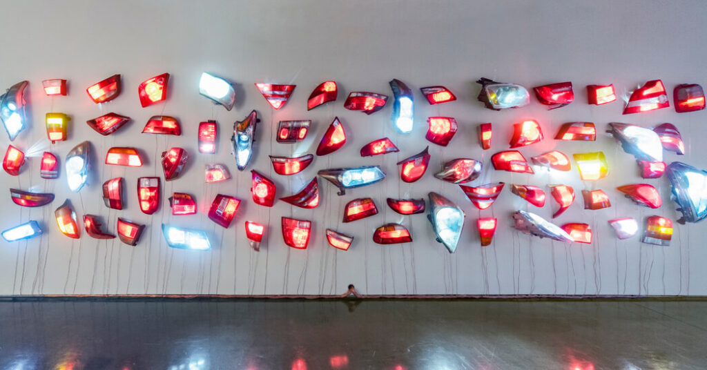 In the Tech Heart of Texas, an Art Show Built on Data, Code and A.I.