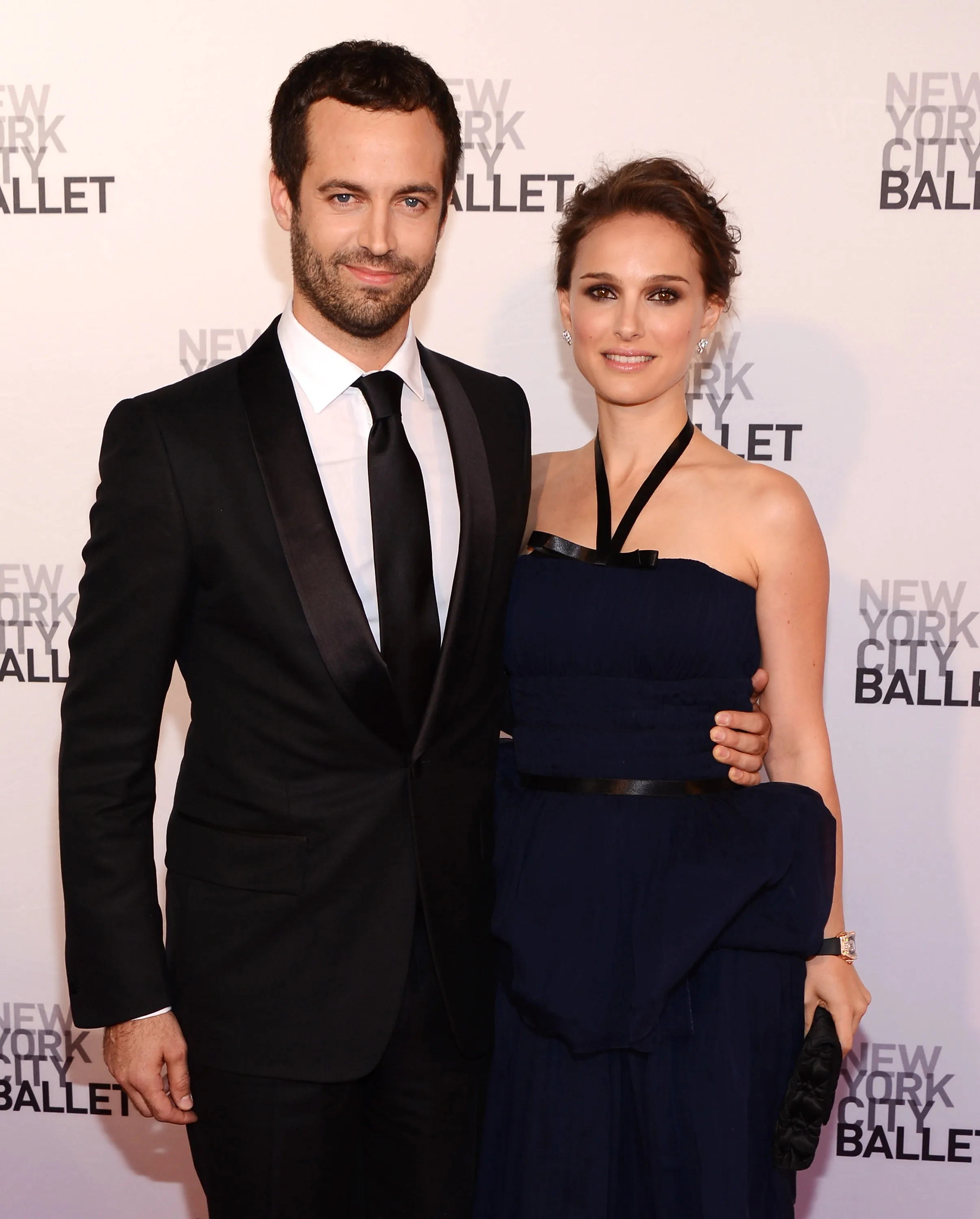 Natalie Portman and Benjamin Millepied in May 2012