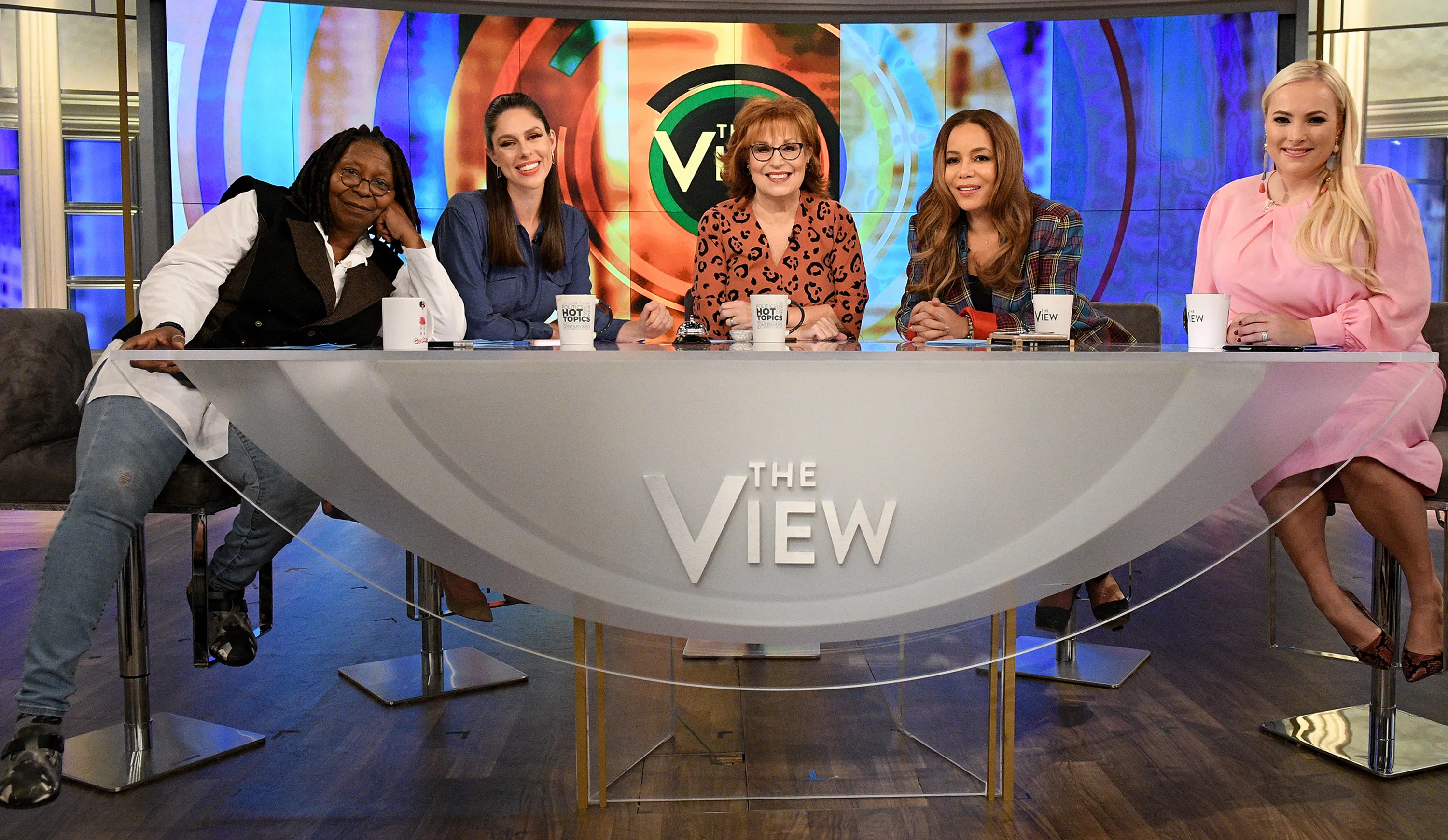 Whoopi Goldberg, Abby Huntsman, Joy Behar, Sonny Hostin, Meghan McCain