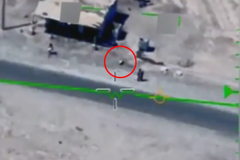 The Pentagon released a video of a UFO flying over an active conflict zone in the Middle East in 2022,