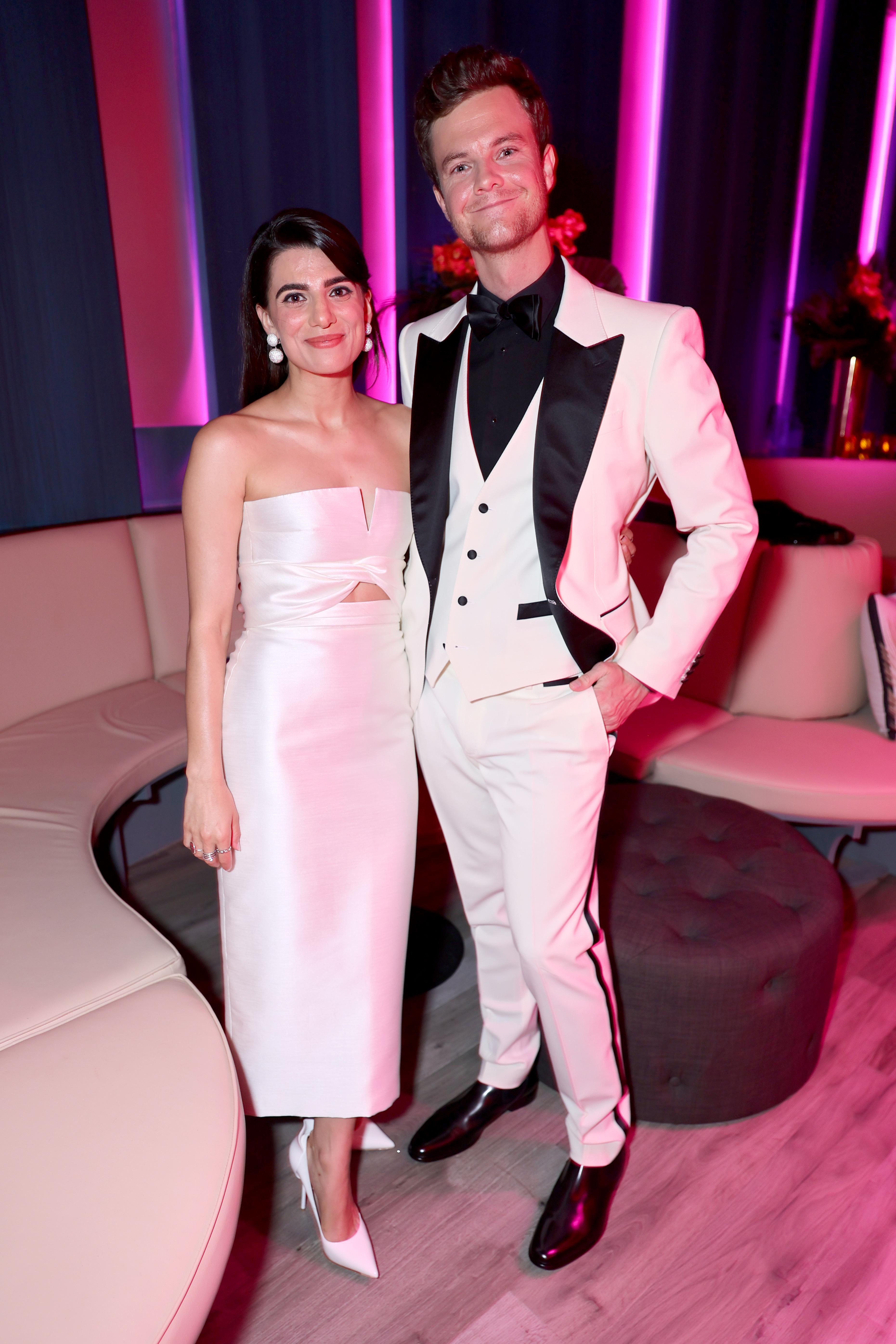 Claudia Doumit and Jack Quaid 