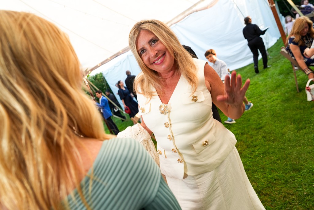 Andrea Bartzen attends the Southampton History Museum's Halsey House Gala 2025.