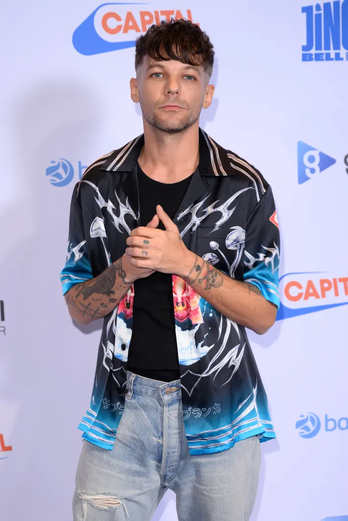 Louis Tomlinson attending Capital's Jingle Bell Ball 2025 at The O2 Arena.