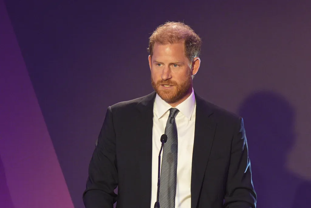 Prince Harry, Duke of Sussex, speaks at the annual WellChild Awards.
