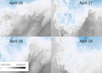 Northeast Swings From 90 Degrees to Freezing Cold in Just a Few Days