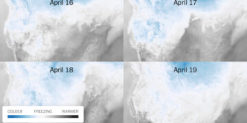 Northeast Swings From 90 Degrees to Freezing Cold in Just a Few Days
