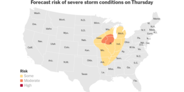 Strong Storms Bring a Threat of Tornadoes on Thursday