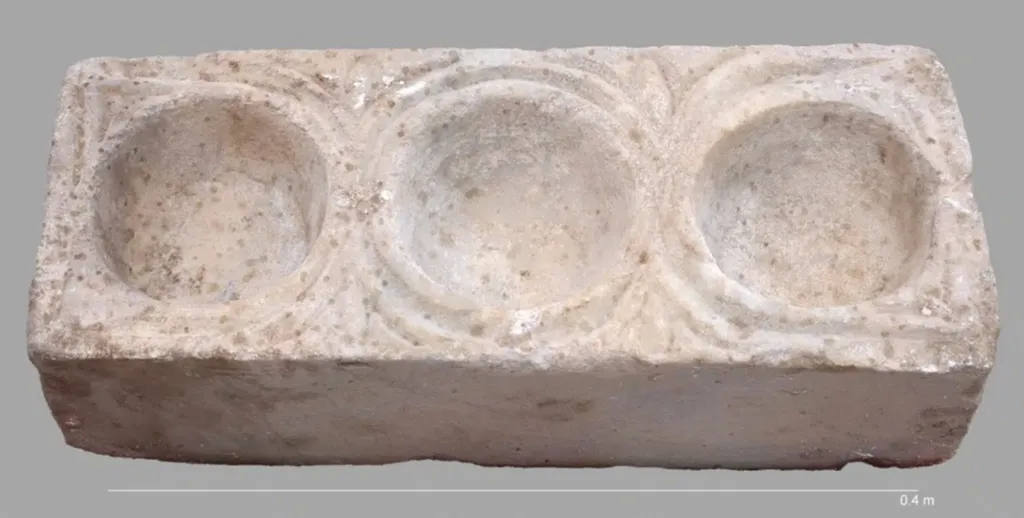 The 1,400-year-old artifact was recently found in the ancient city of Hippos, a prominent bishop's seat during the Byzantine era, according to a March 30 press release shared with Fox News Digital.