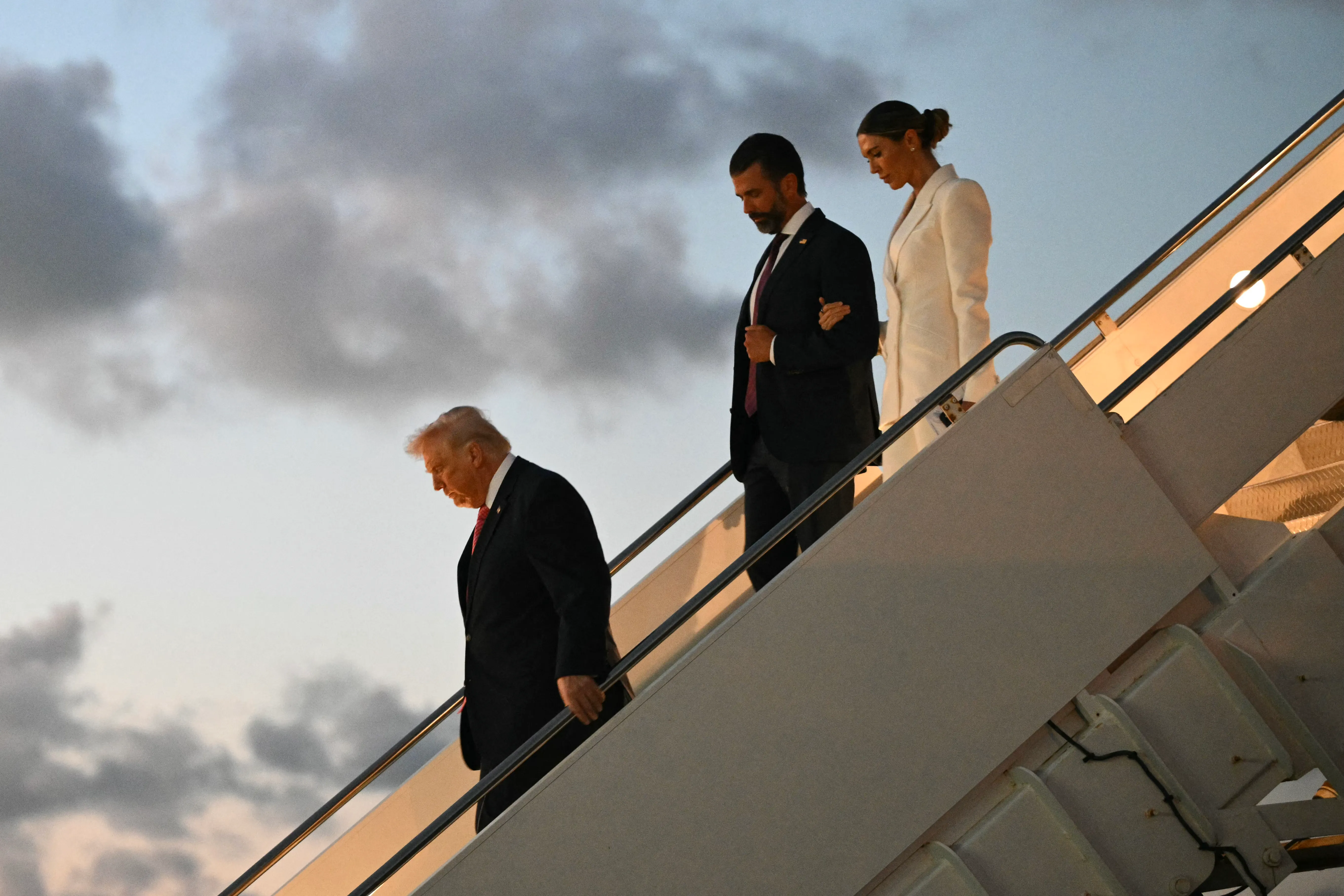 Bettina Anderson, Don Jr, Donald Trump 