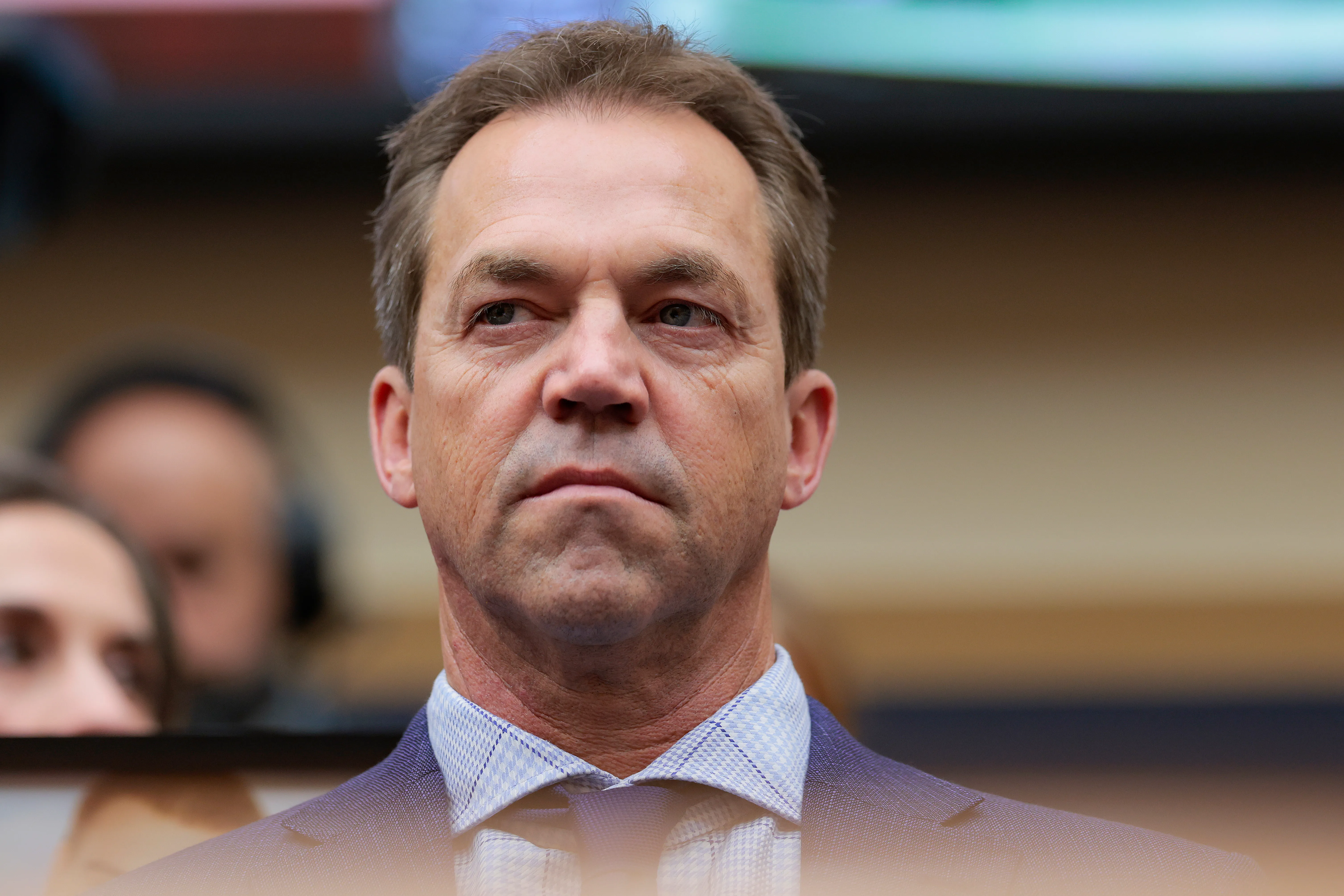 Bryon Noem looking on.