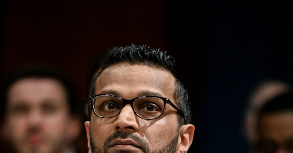 F.B.I. Director Sues The Atlantic Over Article Claiming Excessive Drinking