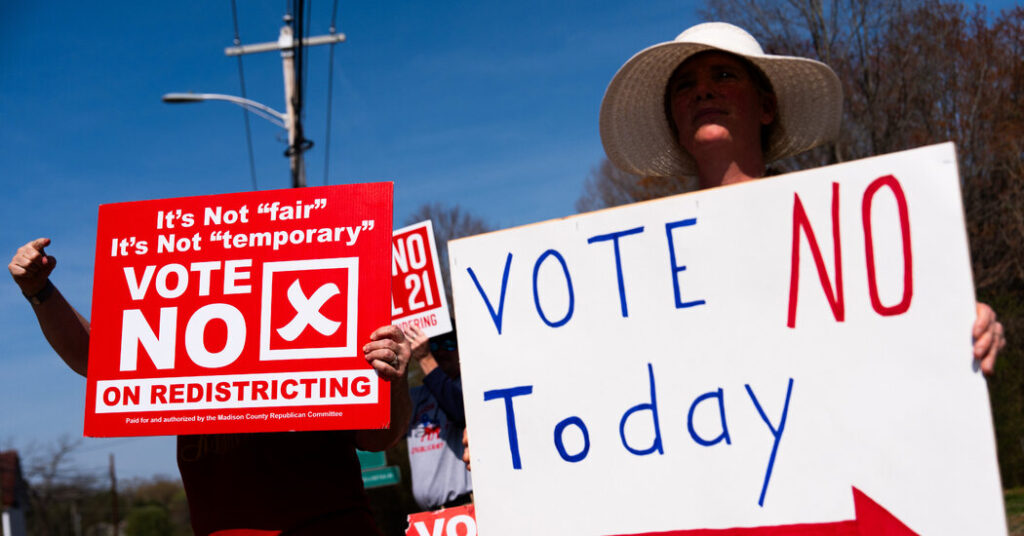 Anger Evident in Red Areas as Virginians Cast Their Votes