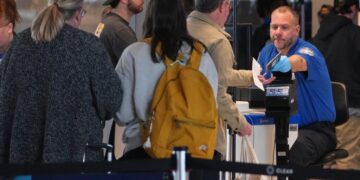 D.H.S. Will Run Out of Money for Paychecks in May, Secretary Says