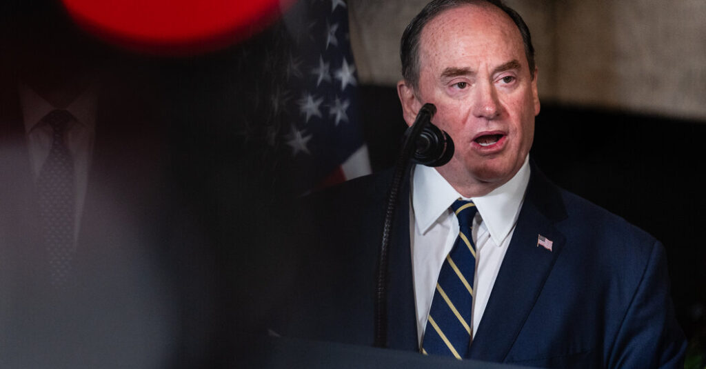 Navy Secretary Is Out, Pentagon Says