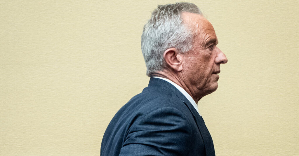 Kennedy Says His Department Advises All Children to Get Measles Vaccine