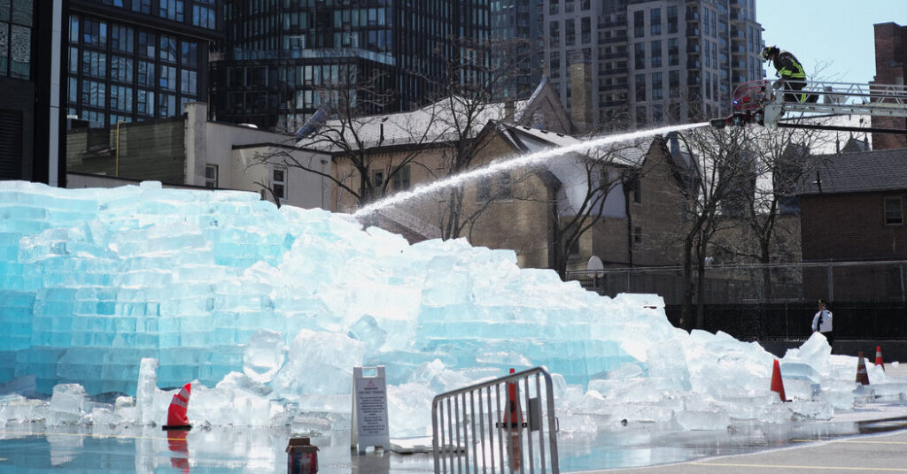 Drake’s Publicity Stunt Brings Ice, Blowtorches and Headaches to Toronto