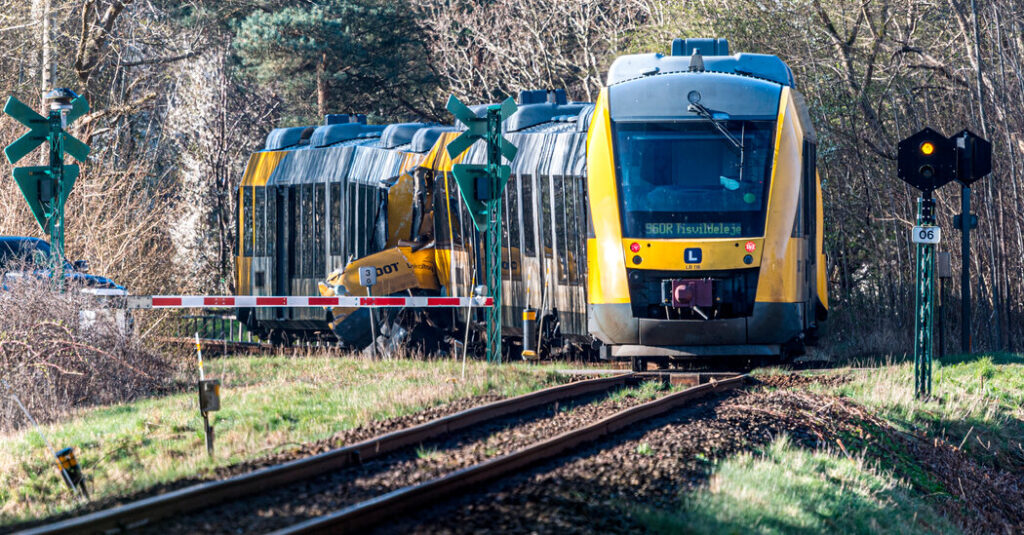 Trains Collide in Denmark, Leaving 4 Seriously Hurt