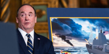 Trump’s Dreams for a Battleship Led to His Navy Secretary’s Ouster