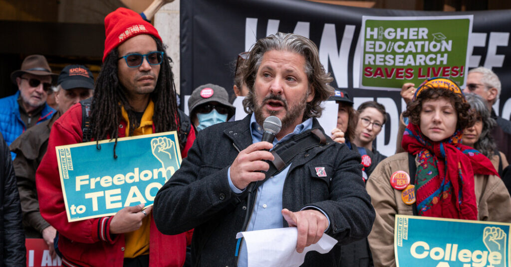 A Professor Union Grows Fast as It Ramps Up Its Fight Against Trump