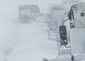 Snowstorm Strands 300 Vehicles Overnight on Alberta, Canada, Highways