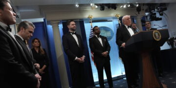 ‘I’m Not a Basket Case’: Trump Describes His Mind-Set After an Evening of Chaos