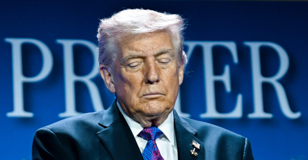 Trump Tests the Limits of His Most Faithful Supporters