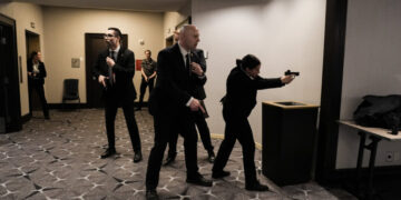 Confusion and Fright Inside the Washington Hilton Ballroom