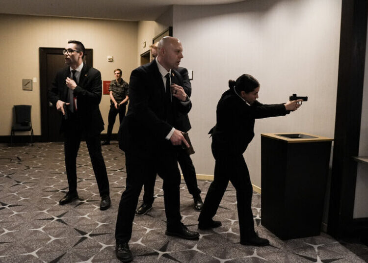 Confusion and Fright Inside the Washington Hilton Ballroom