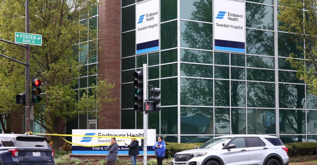 One Police Officer Is Killed and Another Critically Wounded in Chicago Hospital Shooting