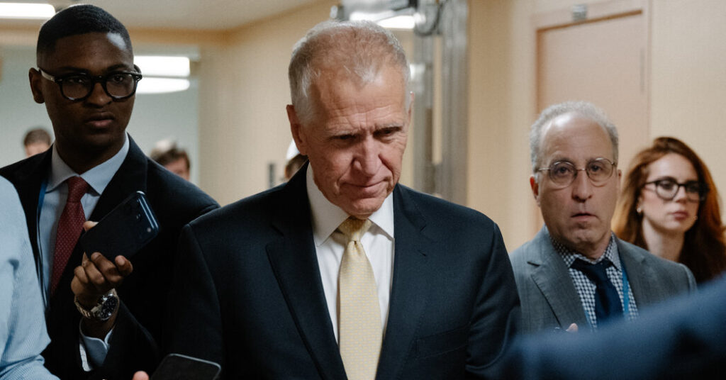 Tillis Prepared to Advance Nominee for Fed Chair