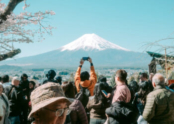In the Foothills of Mt. Fuji, the Fight Is On Against Unruly Tourists
