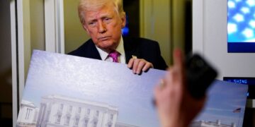 Trump cites national security in appeal to keep building White House ballroom